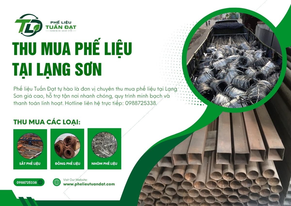Thu Mua Phế Liệu Tại Lạng Sơn Giá Cao – Uy Tín