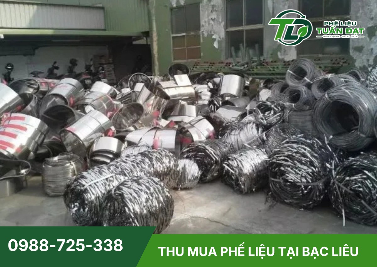 Bảng giá thu mua phế liệu tại Bạc Liêu mới nhất